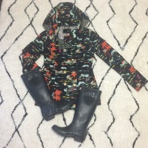 Matte Black Hunter Rain Boots